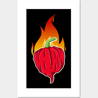 Carolina Reaper Hot Chili Posters and Art